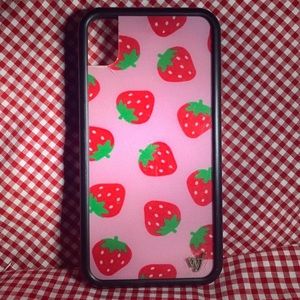 Wildflower IPhone XR Case- Strawberry Pattern 🍓